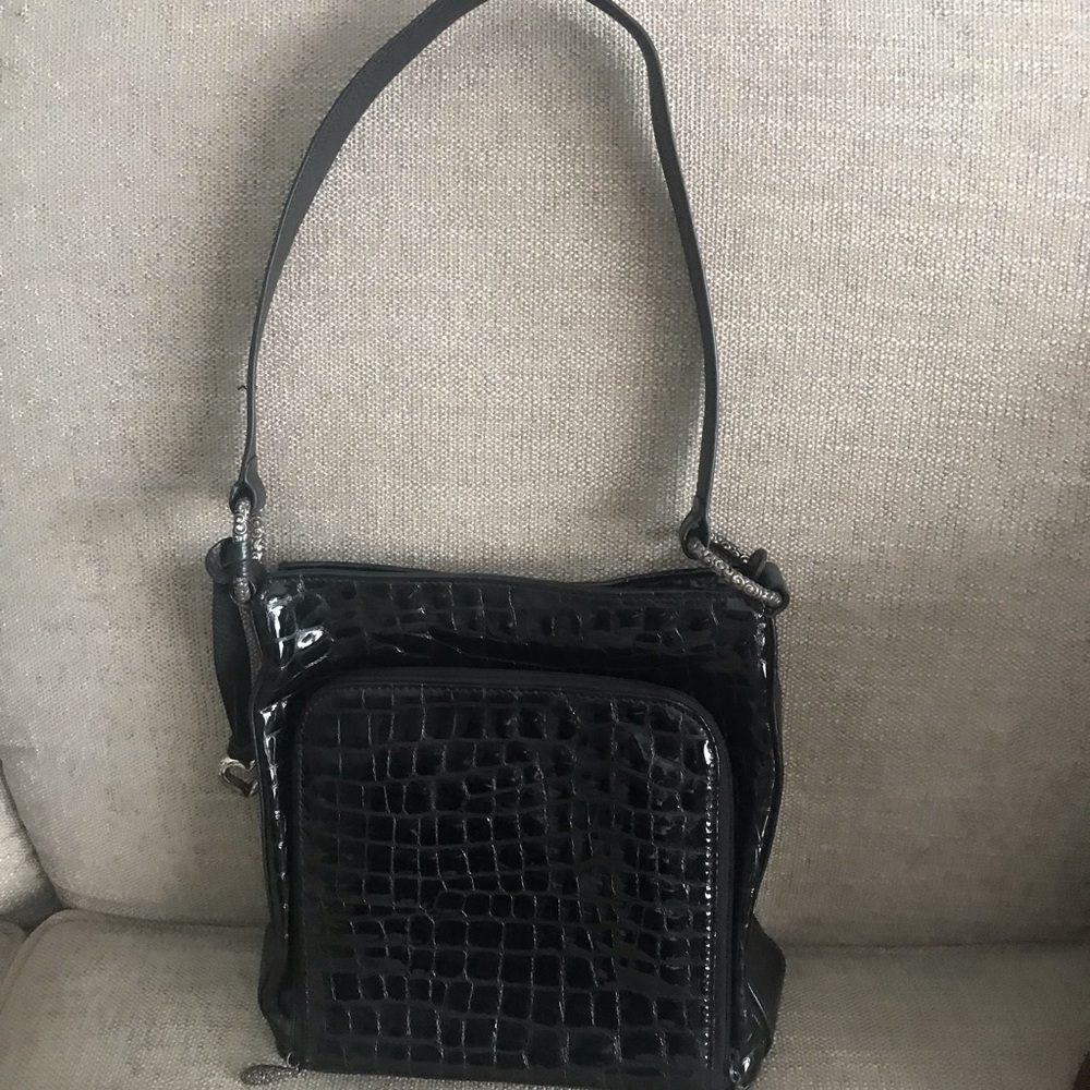 Brighton patten leather bag